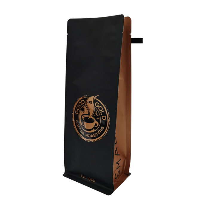 Digital Printing New Block Bottom Tintie Packaging Solutions with Tear Notch