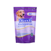 Customised heat sealing bright finish poly pouch for dog food