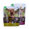 New Design Resealable Ziplock Stand Up Pet Treat Pouch Packaging Wholesale