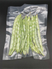 Compostable vacuumized food bag with 3 side seal