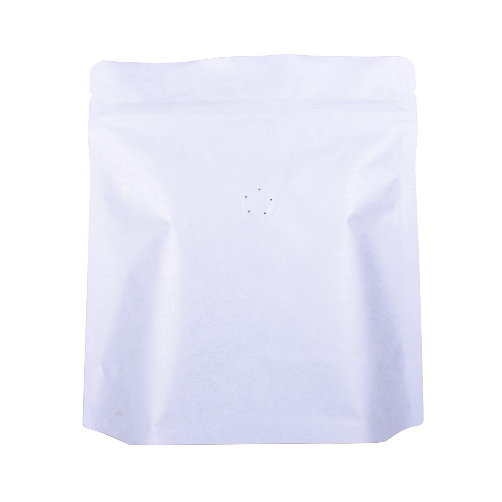 Biodegradable Stand Up Pouch Coffee Bag With Easy Open Zipper