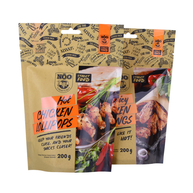 Recycling Chili Powder Packaging with printing logo