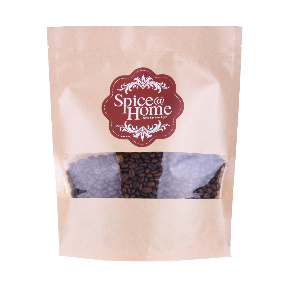 100% Compostable Biodegradable Pouch Bag Zipper Stand Up Bag Corn Starch