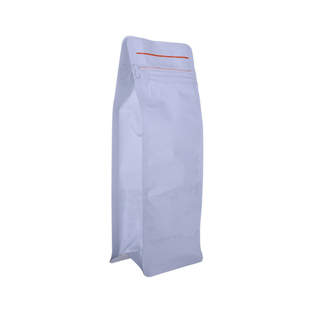 340g recycling ziplock coffee bag standing with box bottom 