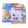 Customized Aluminum Foil Flat Bottom Pouch Pet Dog Feed Bag Food Packaging