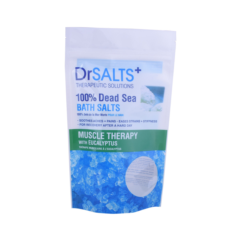 Resealabele Reclosable Bath Salt Pouches