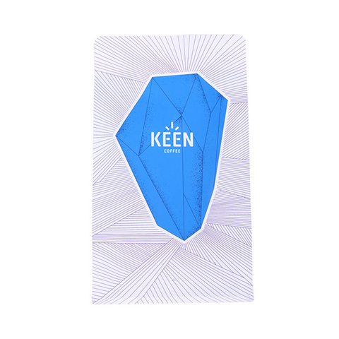 Organic bag ground coffee 16oz bag printed with zipper