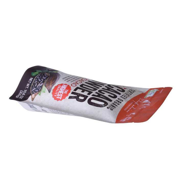 Foil Stand Up Zip Lock Pouches Resealable Bag with Window
