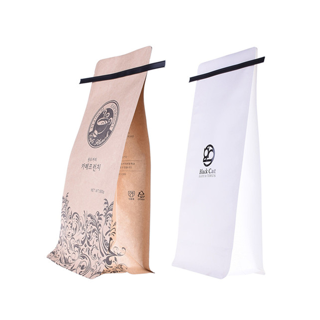 Coffee bag Eco-friendly material 500g Coffee packaging biobased