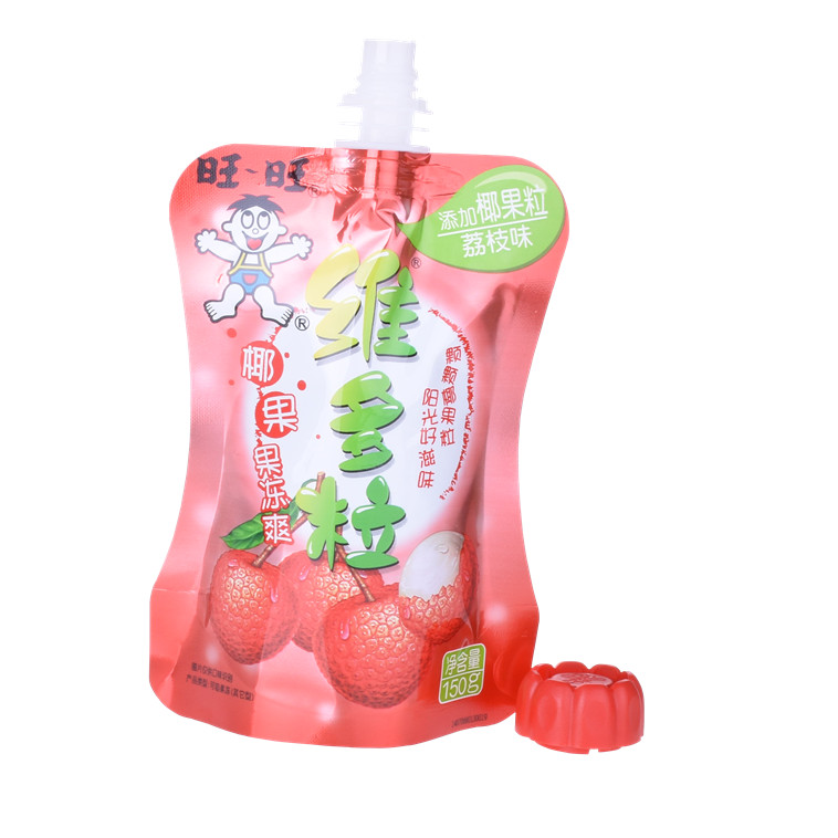Recycle Spout Packaging Liquid Foundation Packaging Fruit Shaped Bag