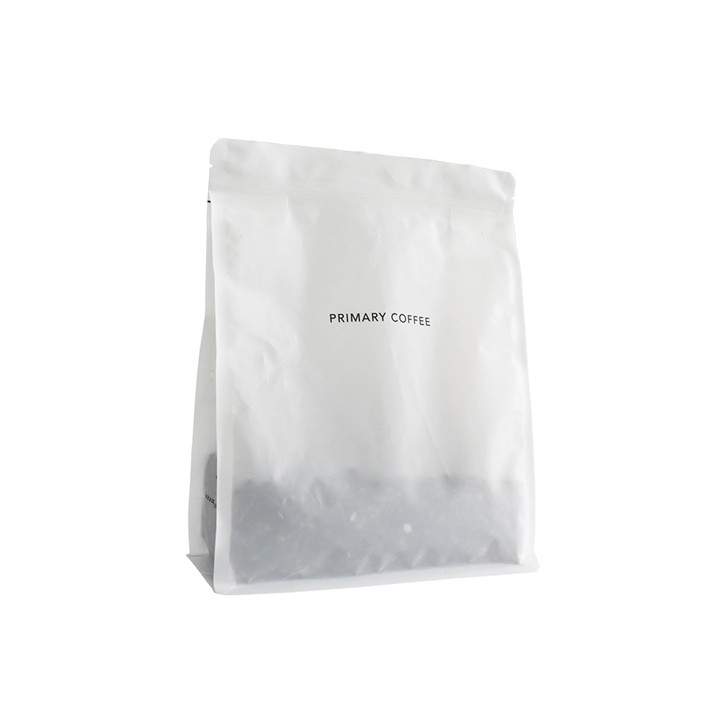 Sustainable plastic recycled and eco friendly wholesale packaging cafe bag with valve