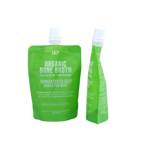 Recyclable Spout Bag Heat-resistant And Cold-resistant for Bone Soup