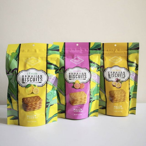 Customized 100% Recyclable High Barrier Bakery Biscuit Packaging Stand Up Bag with Zipper