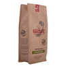 Eco Friendly Custom Printed 100 Compostable Kraft Paper Coffee Bags Wholesale