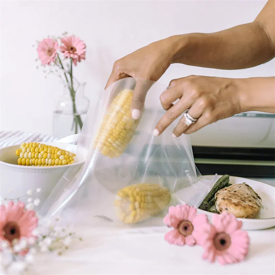 Vacuum Seal Packaging Bag Biodegrable Eco Friendly for Food
