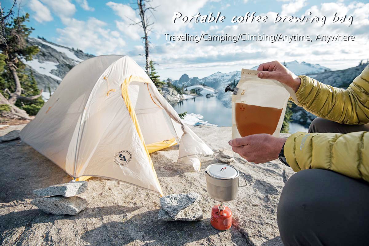 coffee brewer bag for camping trips
