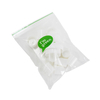 Bio-Based Green LDPE Clear Flat Pouch with 100% Recyclable Zipper