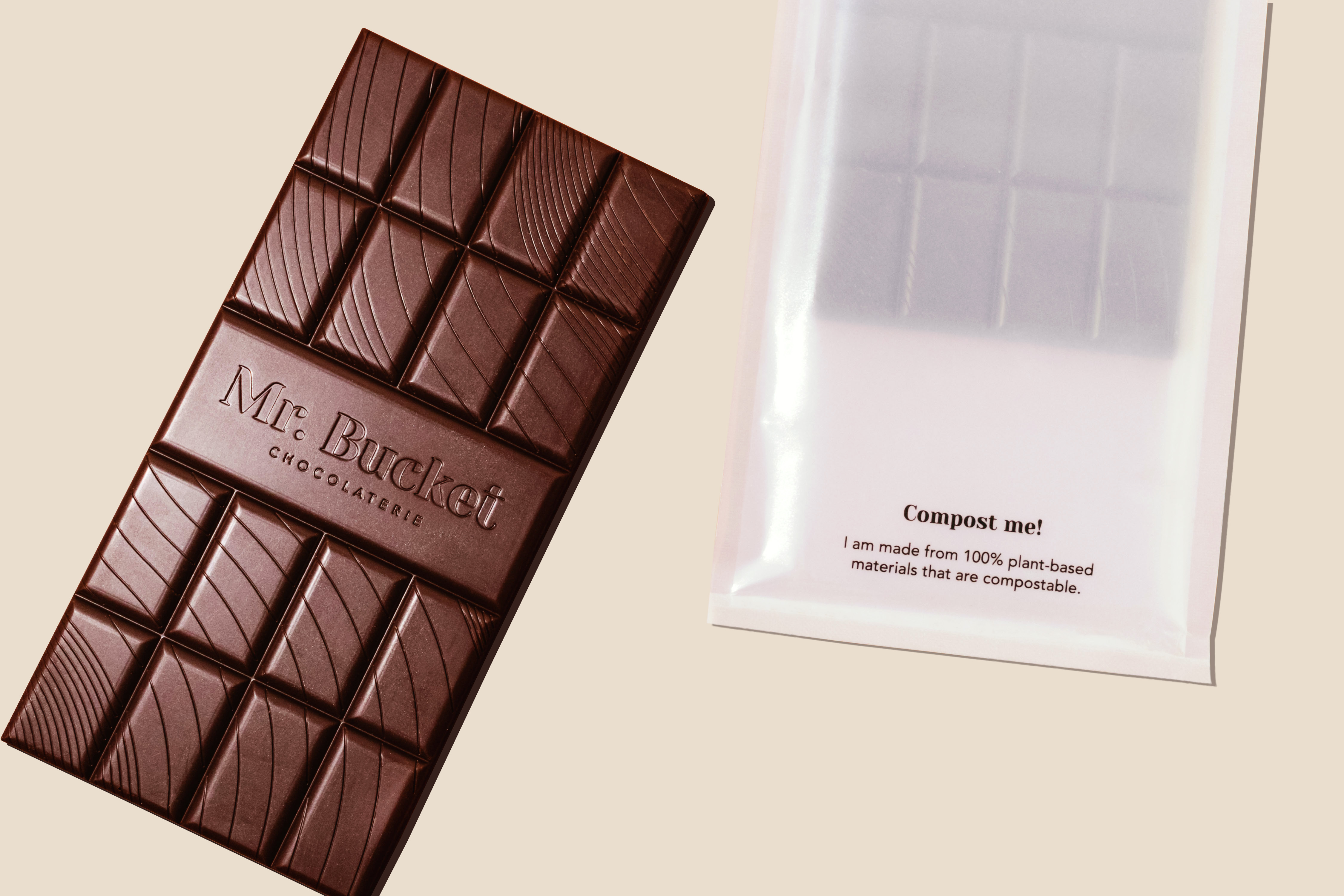 Can chocolate pack in compostable pouches?