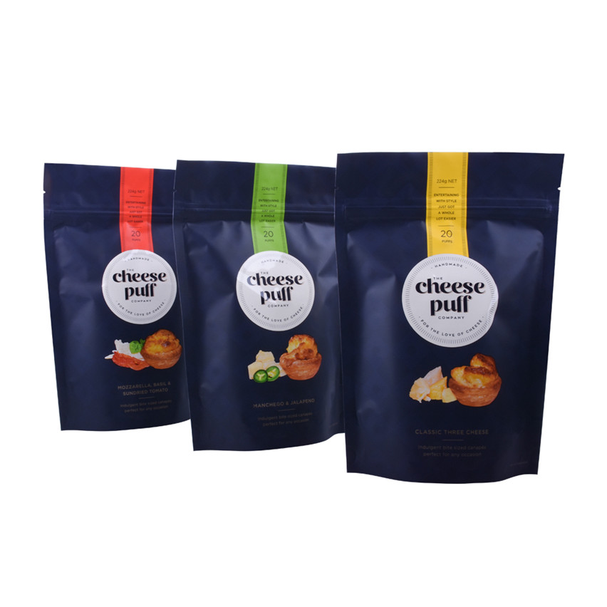 Custom Stand Up Pouch Packed Food