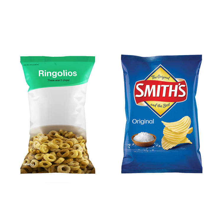 Compostable Biodegradable Tear Notch Paper Bag Packaging For Food