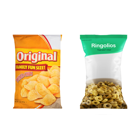 Exquisite Resealable Chip Bag Pack