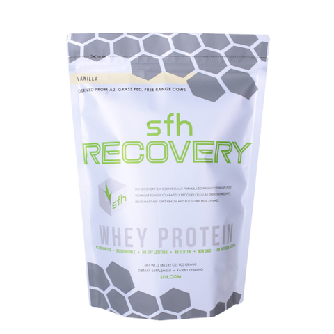 Custom Production With Tear Notch Protein Powder Bag