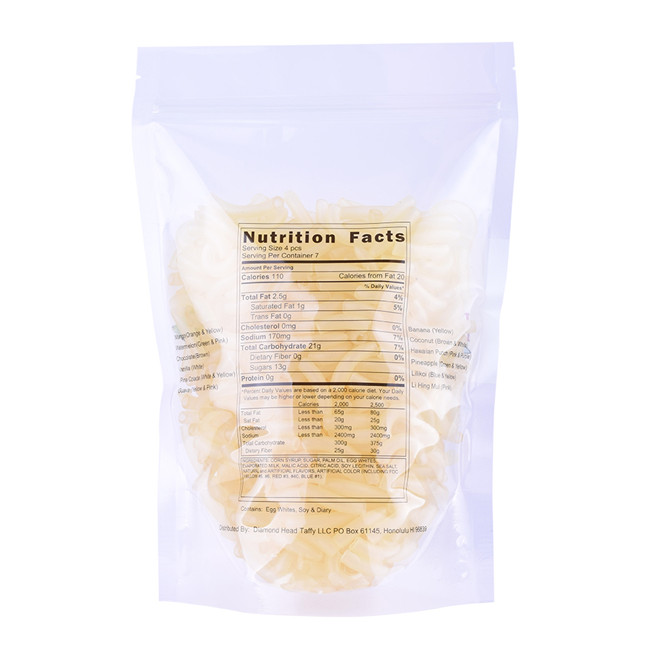 Good Seal Ability double zipper laminated bags suppliers Chocolate Pouch Bags one way bag