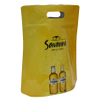 Custom Logo Recycled Biodegradable Stand Up Pouches Customs Bags Bulk Beer Bag