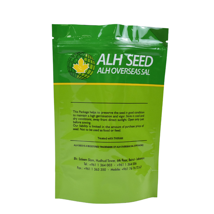 Moisture Proof Transparent Biodegradable Ziplock Bags Customizable Packaging Small Seed Bags