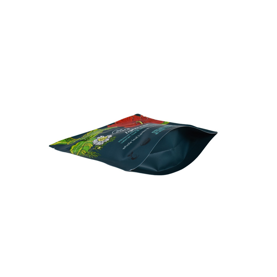 Manufacturers Reclosable Packing Stand Up Zipper Pouches Biodegradable Tea Bags With Zipper