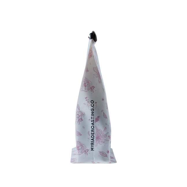 Clear plastic stand up pouches coffee bags in bulk bags for coffee packaging
