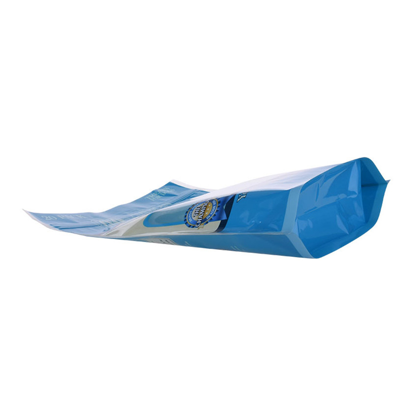 Colorful Printing Offset Printing Clear Zipper Pouch Gusset Bag Biodegradable Bread Bags Dog Treats Bag
