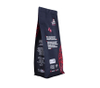 Custom Logo Recycled Flat Bottom Pouch Compostable Stand Up Pouches Valve Coffee Bags