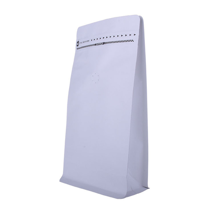 Top Quality Block Bottom Window Kraft Bags Biodegradable Packaging Manufacturer Dry Food Packaging