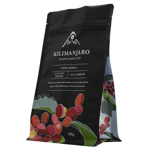 Compostable Biodegradable Hot Stamping Cellophane Bags Bio Compostable Packaging Specialty Coffee Bags
