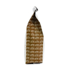 Laminate side gusset one way valve coffee sachet with tin tie