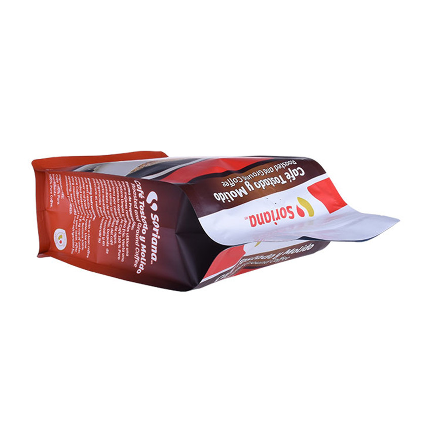 Good Quality Gravure Printing Colorful Flat Bottom Aluminum Foil Coffee Bag