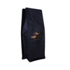 Square bottom Organic recycle coffee bags with one way valve