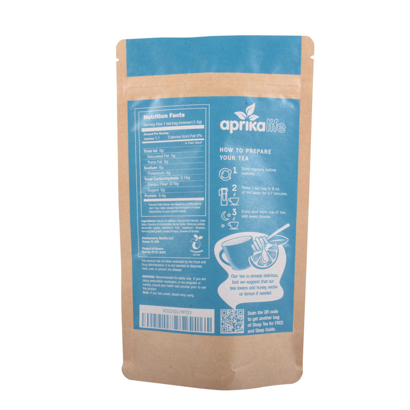 Custom Resealable Foil Ziplock Bag Matcha Pouch