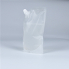 Custom recycled poly plastic bags with spout for liquid products 