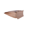 High Quality Sustainable Box Bottom Brown Paper Food Bag Wholesale
