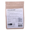 Custom seal box bottom biodegradable bag food packaging laminated