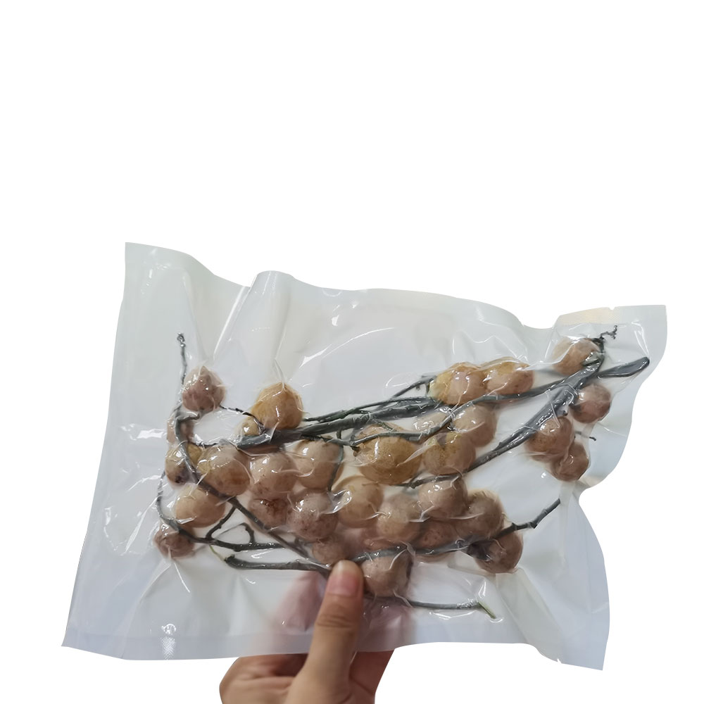 PBS Clear Biodegradable Vacuum Seal Bags Custom Fresh Food Meat Packaging Bag Near Me