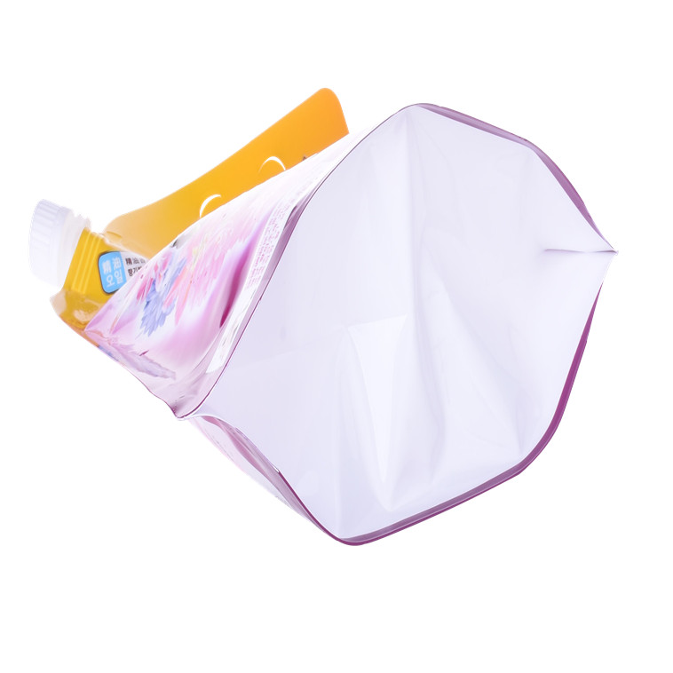 Liquid Packaging Reusable Pouch With Spout Bag