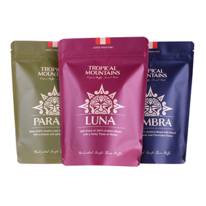 Resealabele Resealable Paper Bags For Coffee