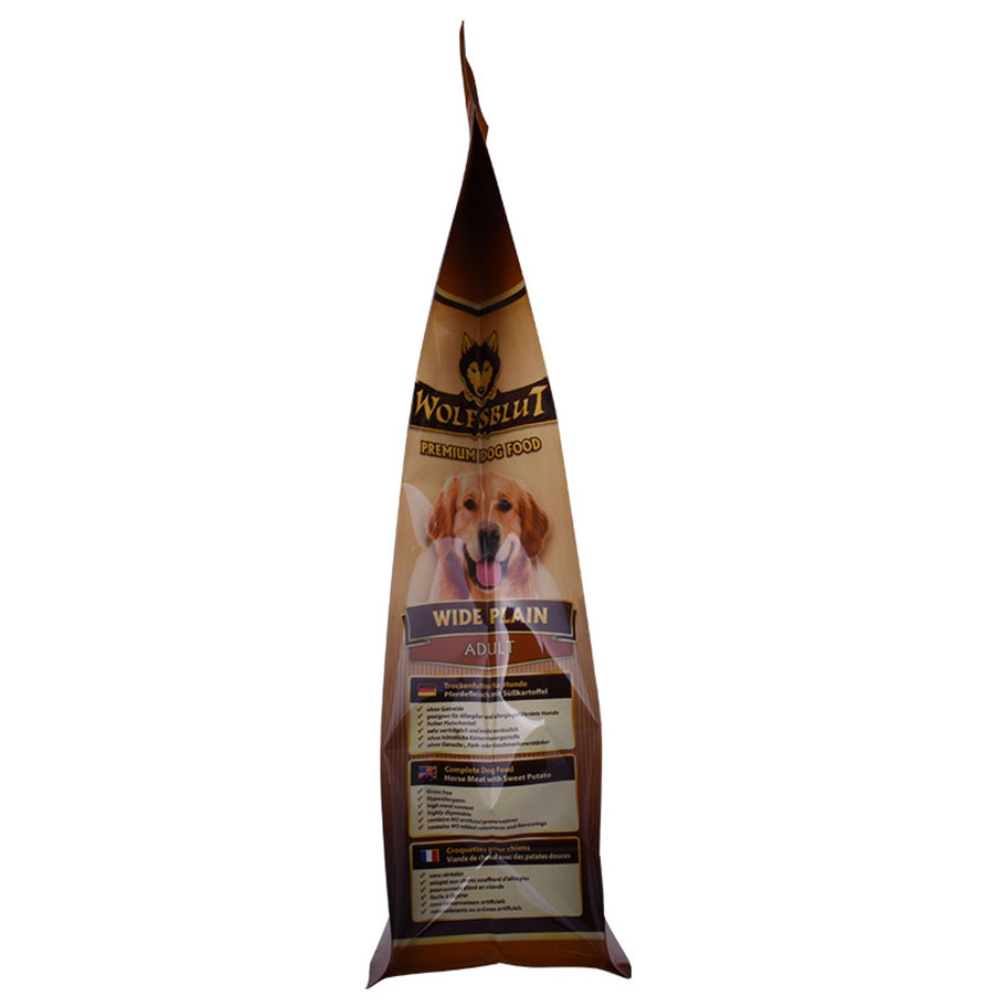 Dog Food Packaging Customized Printed Doypack With Zipper