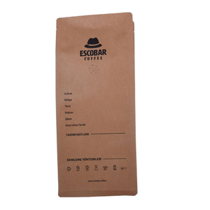 Plastic Zip Lock Compostable Coffee Filter Paper Packaging