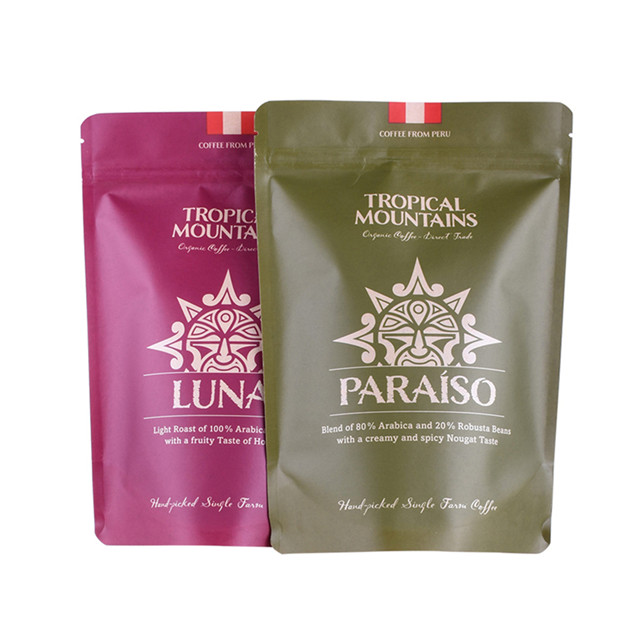 Custom Printed Plastic Mylar Coffee Brew Bags