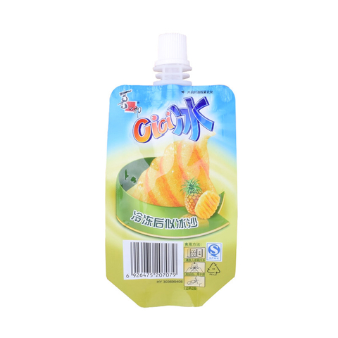 Top Quality Back Seal Fruit Shaped Bag