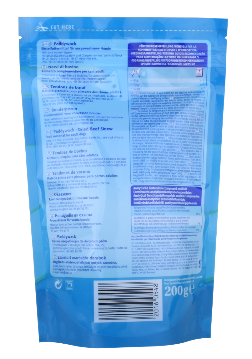 Reusable Waterproof Clear Candy Bag